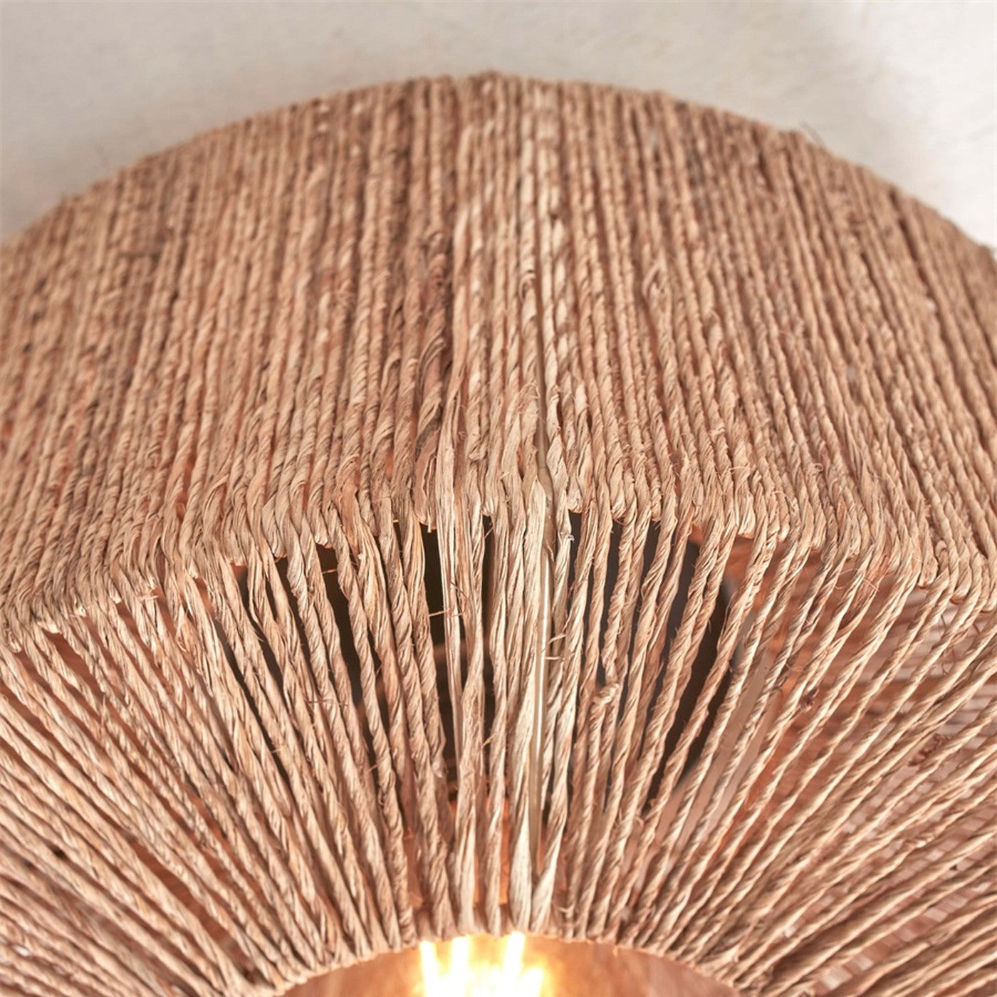 Plafonnier Iguazu jute naturel 30 cm E27, vue 4