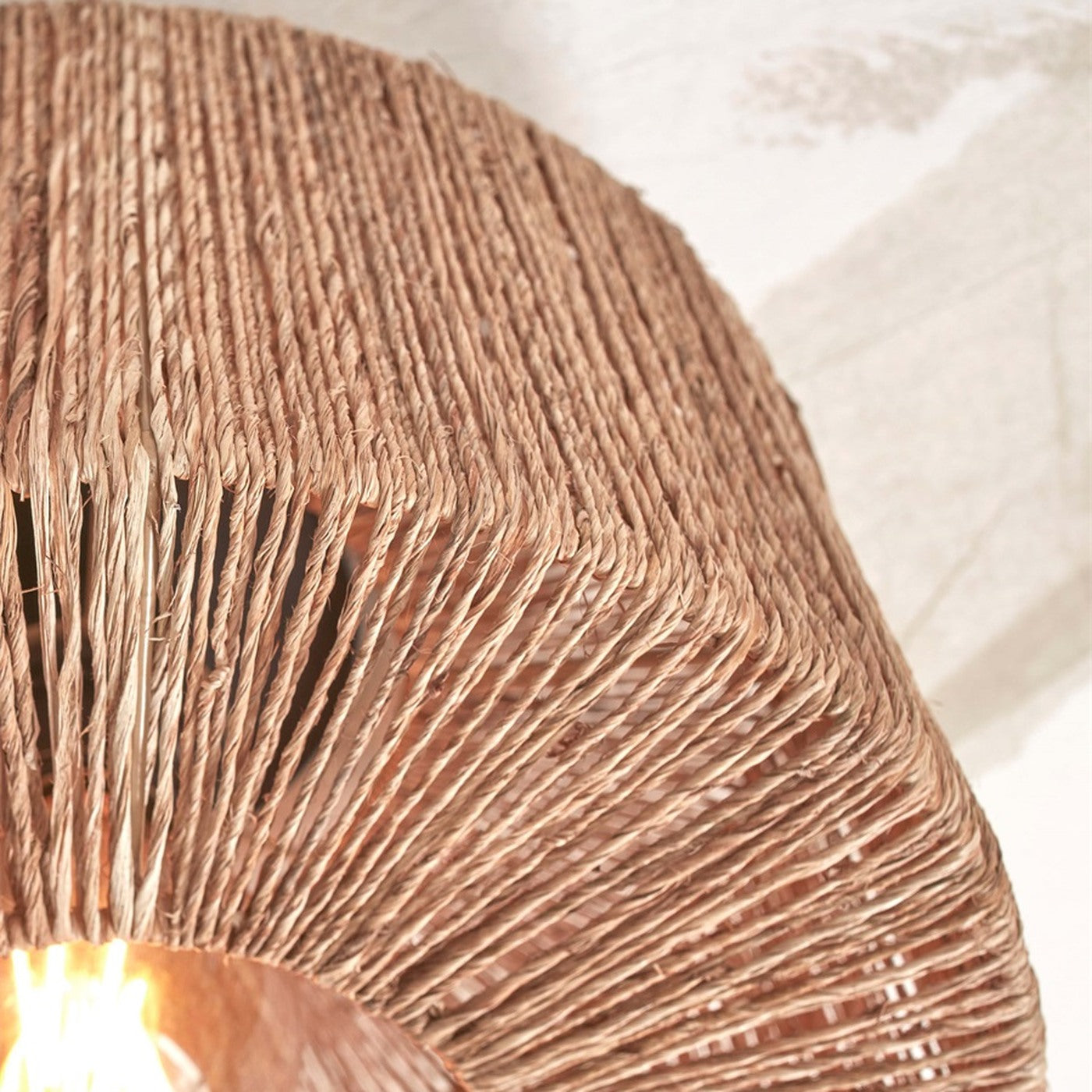 Plafonnier Iguazu jute naturel 30 cm E27, vue 6