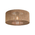 Plafonnier Iguazu jute naturel tambour 60 cm E27