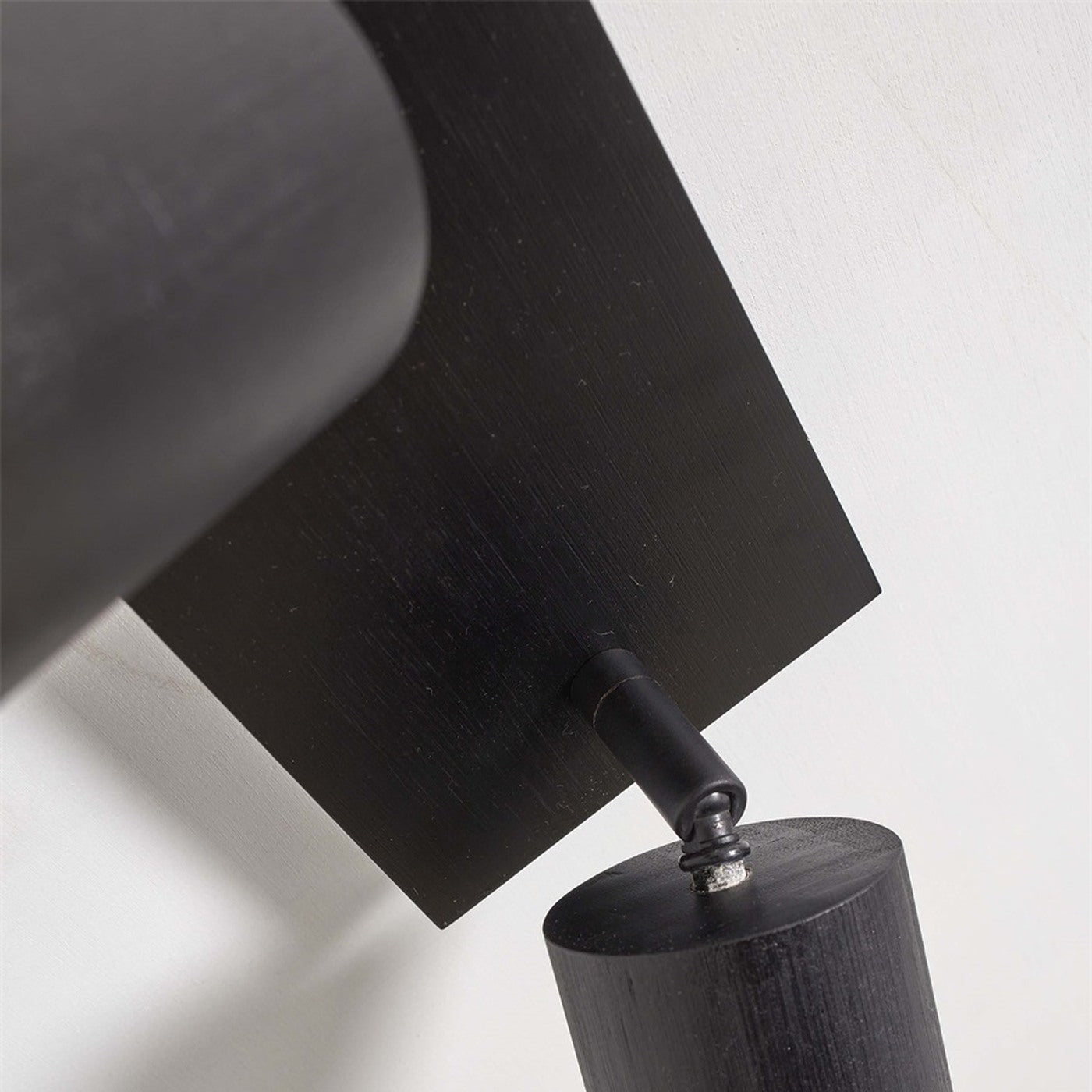 Plafonnier Java bambou noir 2 spots GU10, vue 5