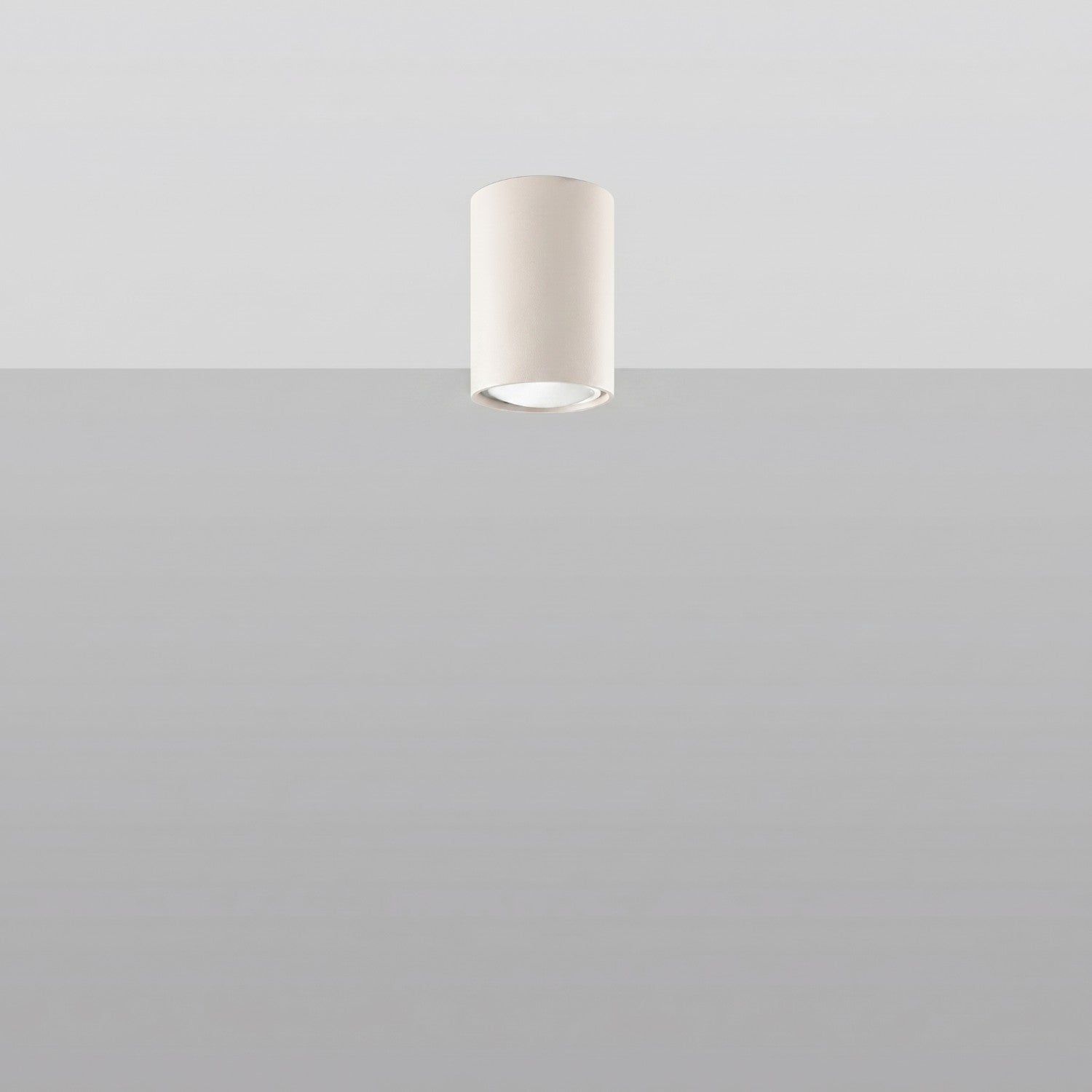 Plafonnier Lagos 10 métal beige GU10, vue 2