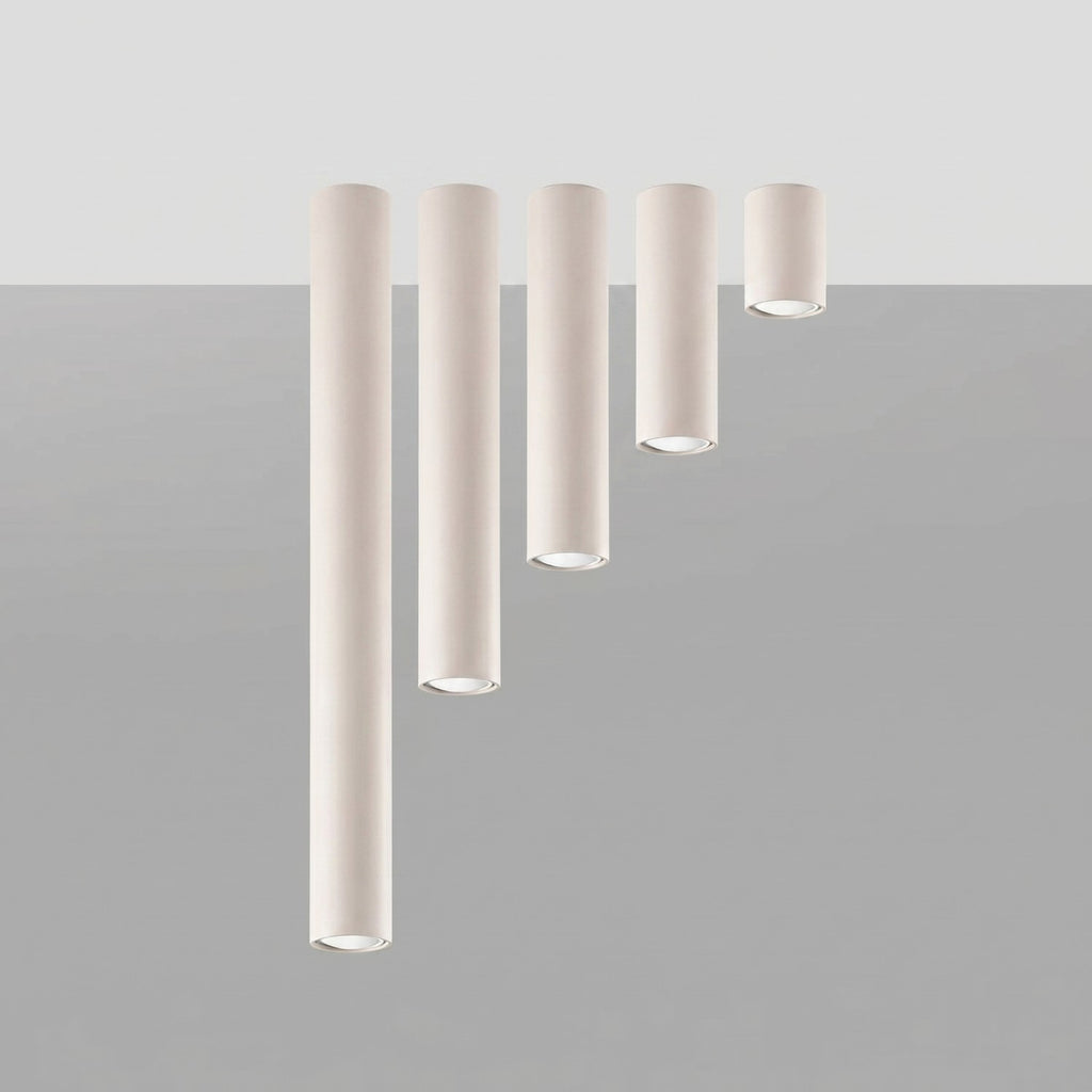 Plafonnier Lagos 10 métal beige GU10, vue 4