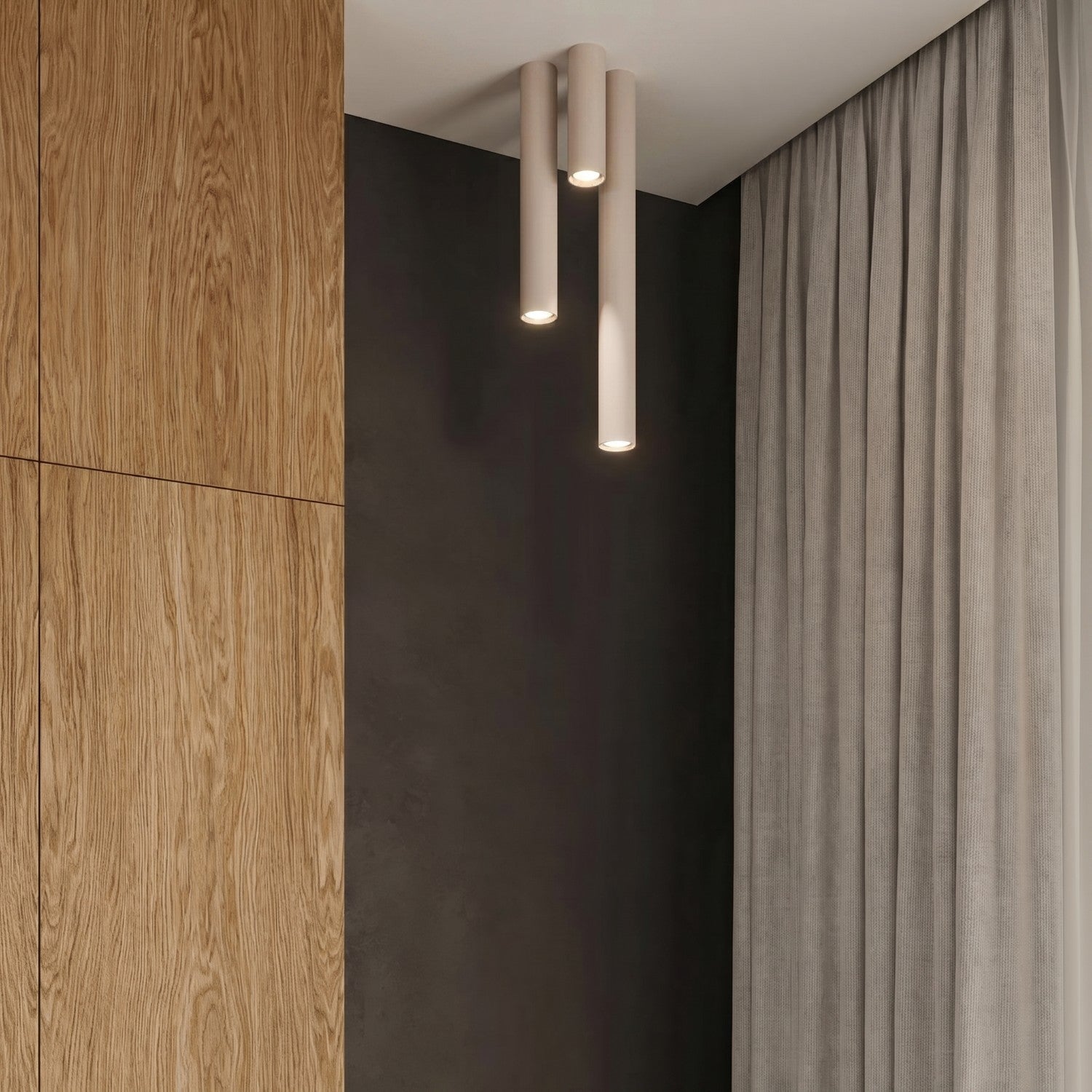 Plafonnier Lagos 20 métal beige GU10, vue 15