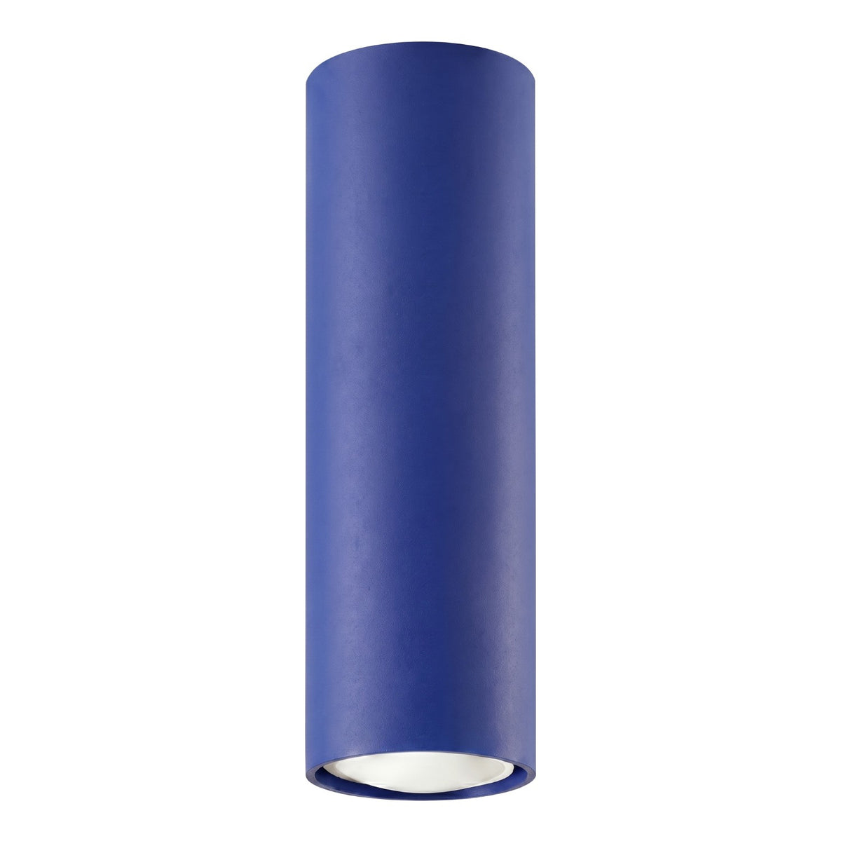 Plafonnier Lagos 20 métal GU10, finition laque bleu outremer