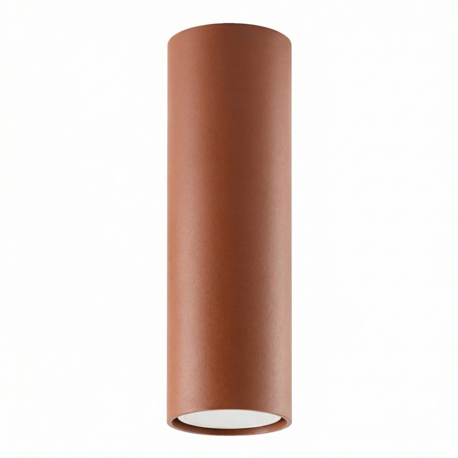 Plafonnier Lagos 20 métal rouge ocre GU10