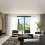 Plafonnier Lagos 40 métal blanc dans un intérieur