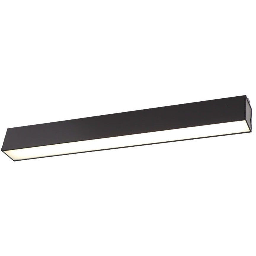 Plafonnier Linear noir