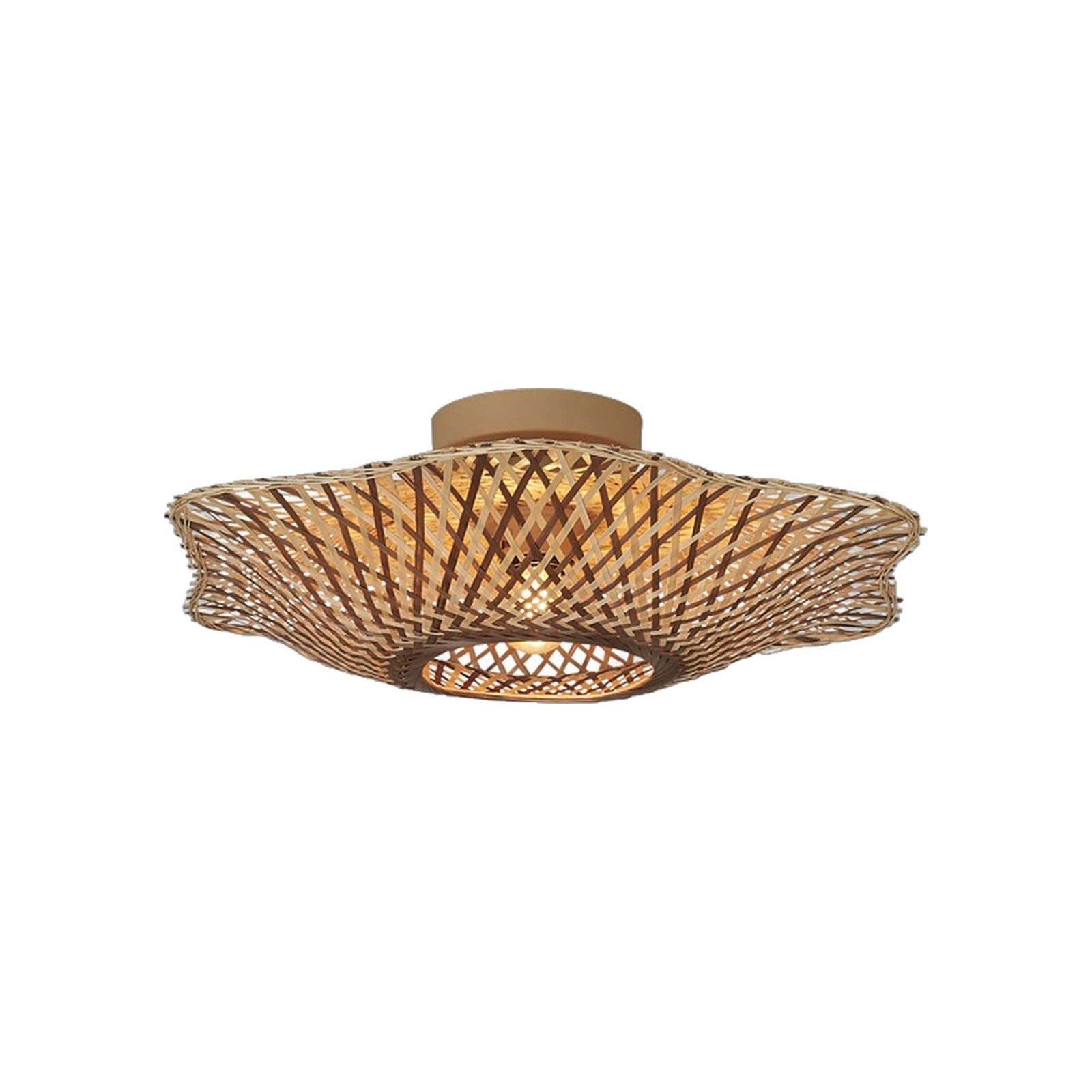 Plafonnier Madura bambou naturel 44 cm