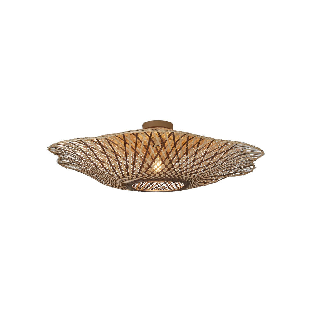 Plafonnier Madura bambou naturel 87 cm E27