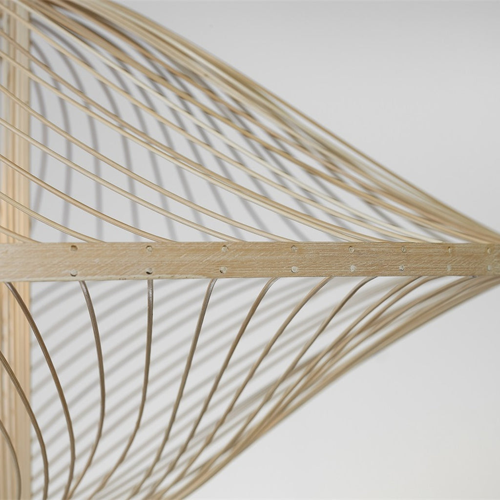 Plafonnier Maui bambou naturel 50 cm E27, vue 3