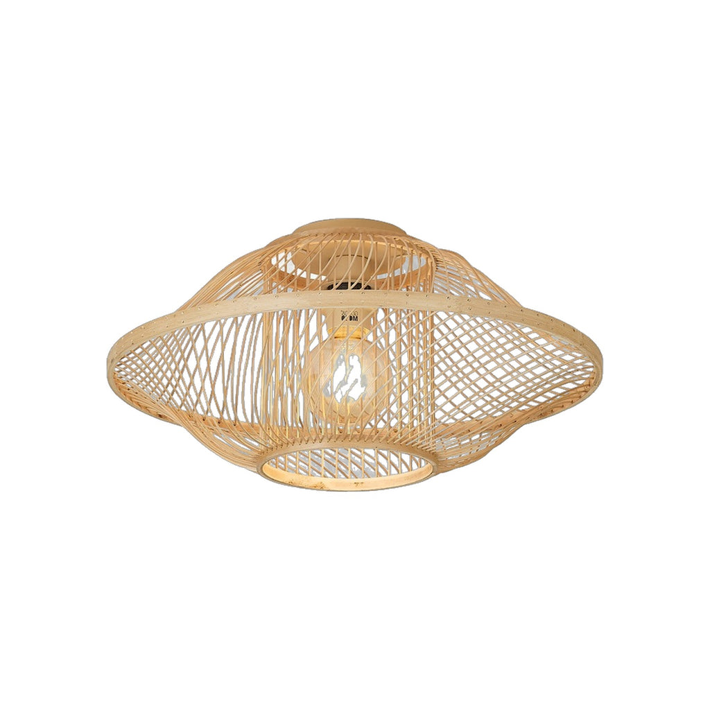 Plafonnier Maui bambou naturel 50 cm E27