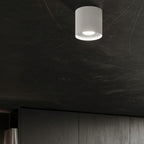 Plafonnier Mika aluminium blanc GU10 en ambiance