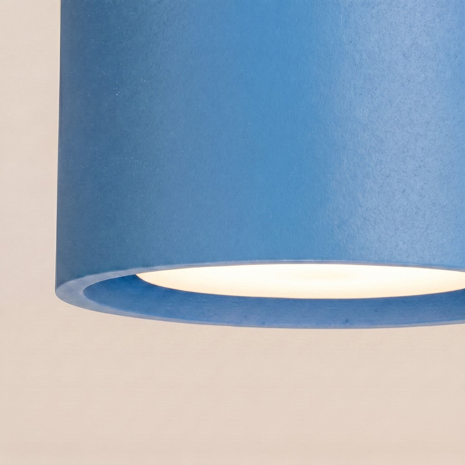 Plafonnier Modo 1 aluminium bleu azur Gx53, vue 4