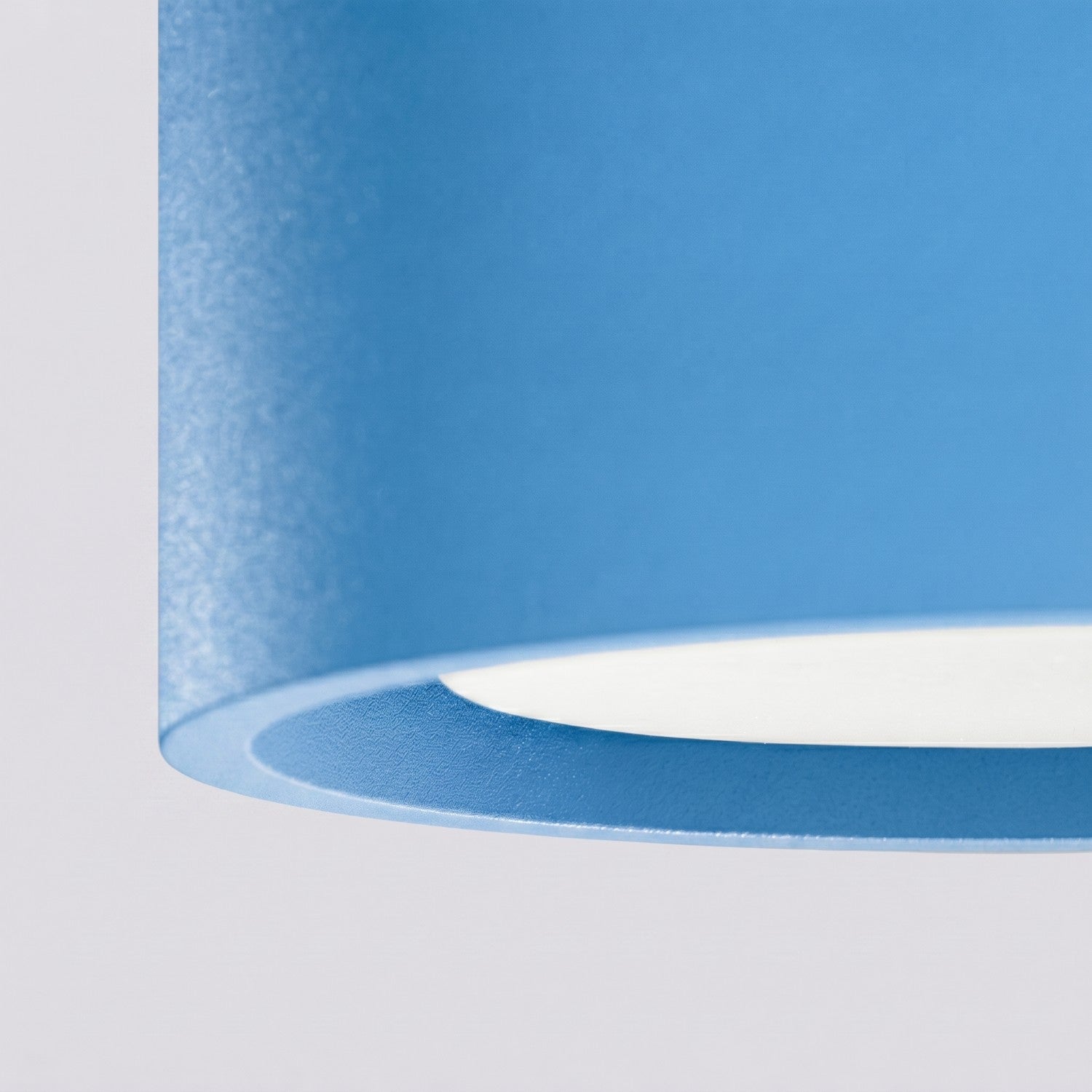 Plafonnier Modo 1 aluminium bleu azur Gx53, vue 5