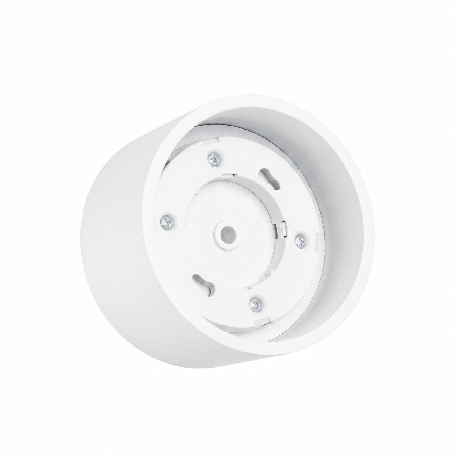 Plafonnier Modo 1 aluminium blanc Gx53, vue 6