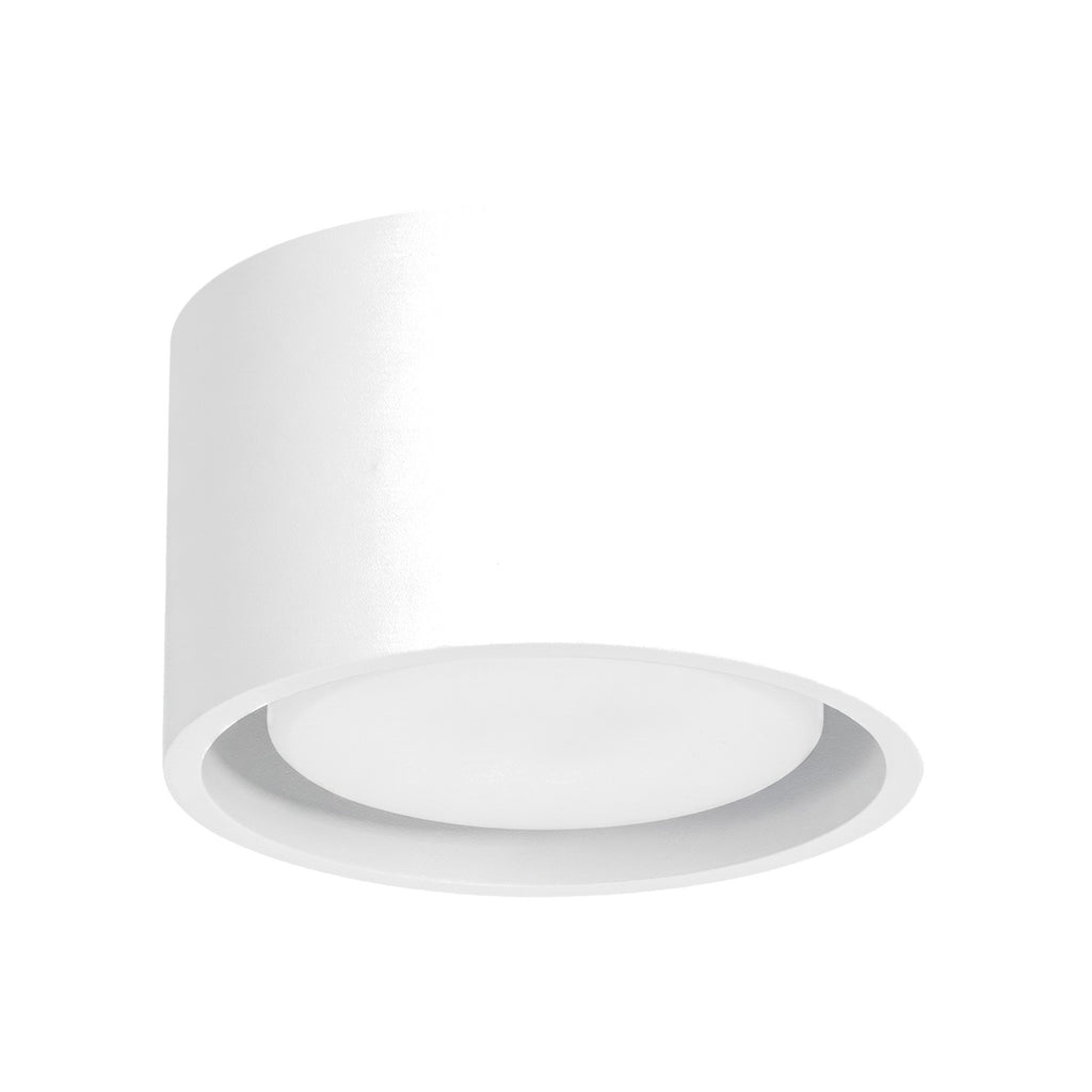 Plafonnier Modo 1 aluminium blanc Gx53