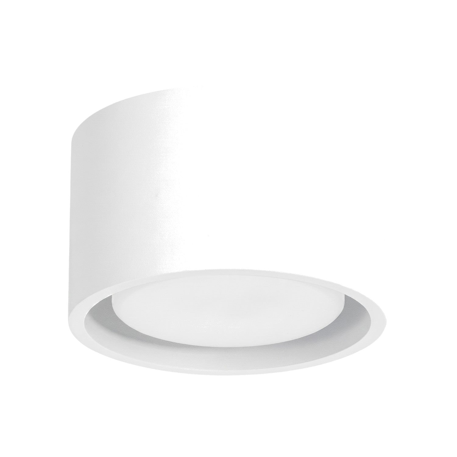 Plafonnier Modo 1 aluminium blanc Gx53