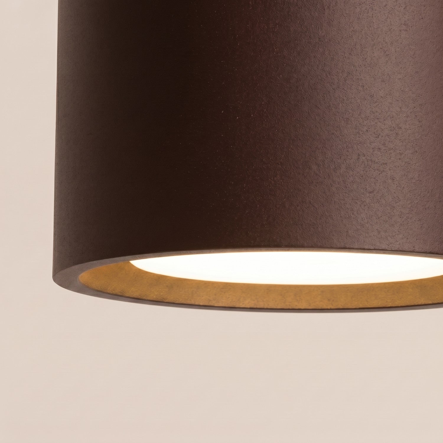 Plafonnier Modo 1 aluminium brun Gx53, vue 4