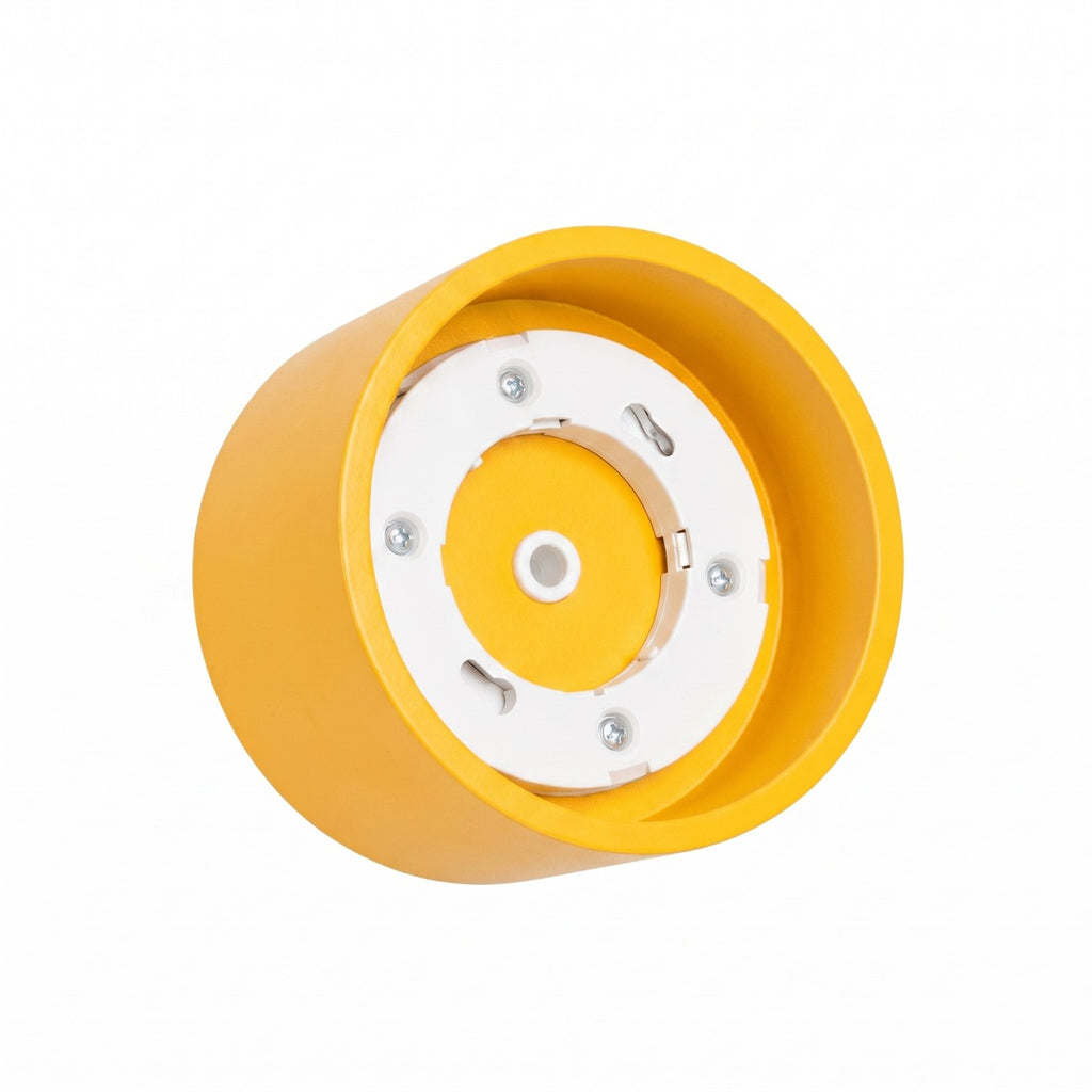 Plafonnier Modo 1 aluminium jaune Gx53, vue 6