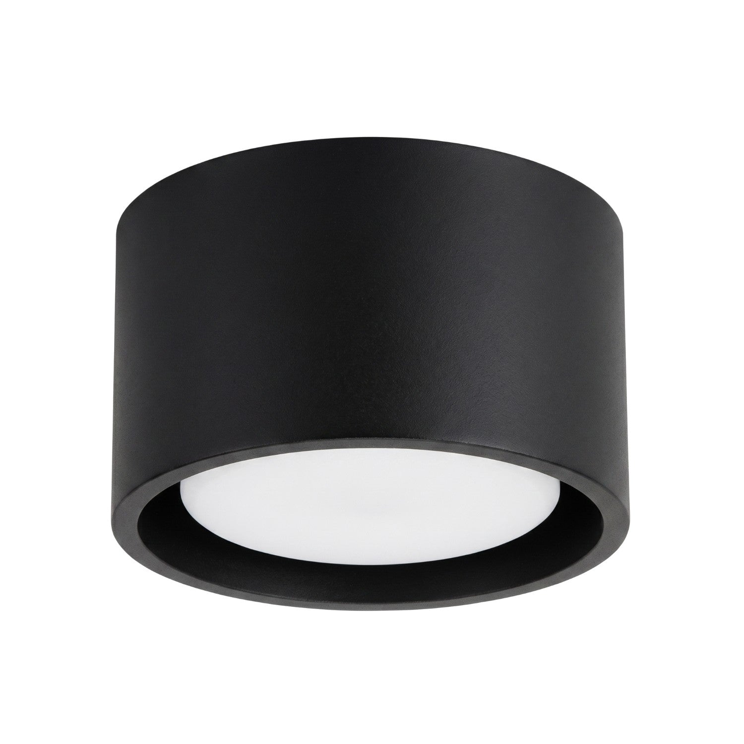 Plafonnier Modo 1 aluminium noir Gx53