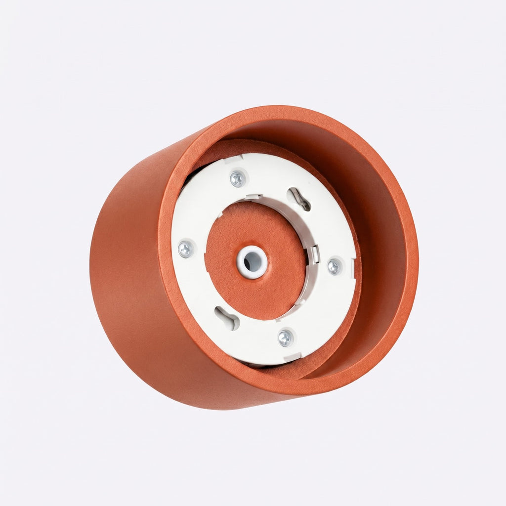 Plafonnier Modo 1 aluminium ocre rouge Gx53, vue 6