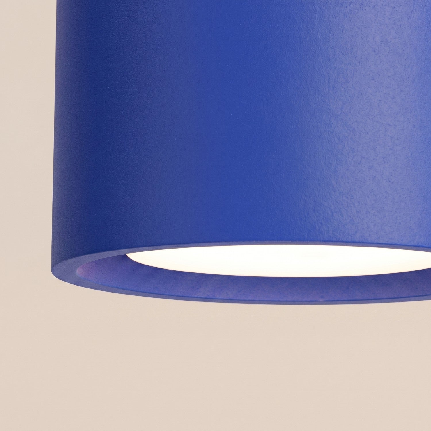 Plafonnier Modo 1 aluminium bleu outremer Gx53, vue 4