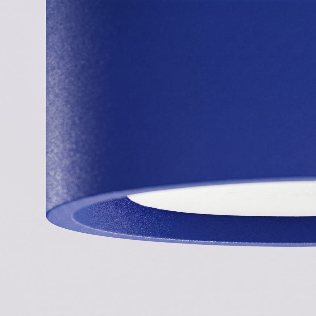 Plafonnier Modo 1 aluminium bleu outremer Gx53, vue 5