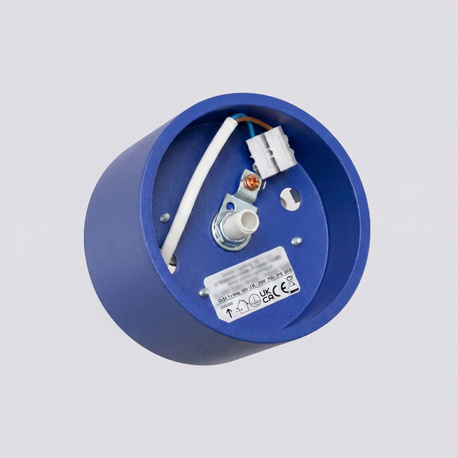 Plafonnier Modo 1 aluminium bleu outremer Gx53, vue 7
