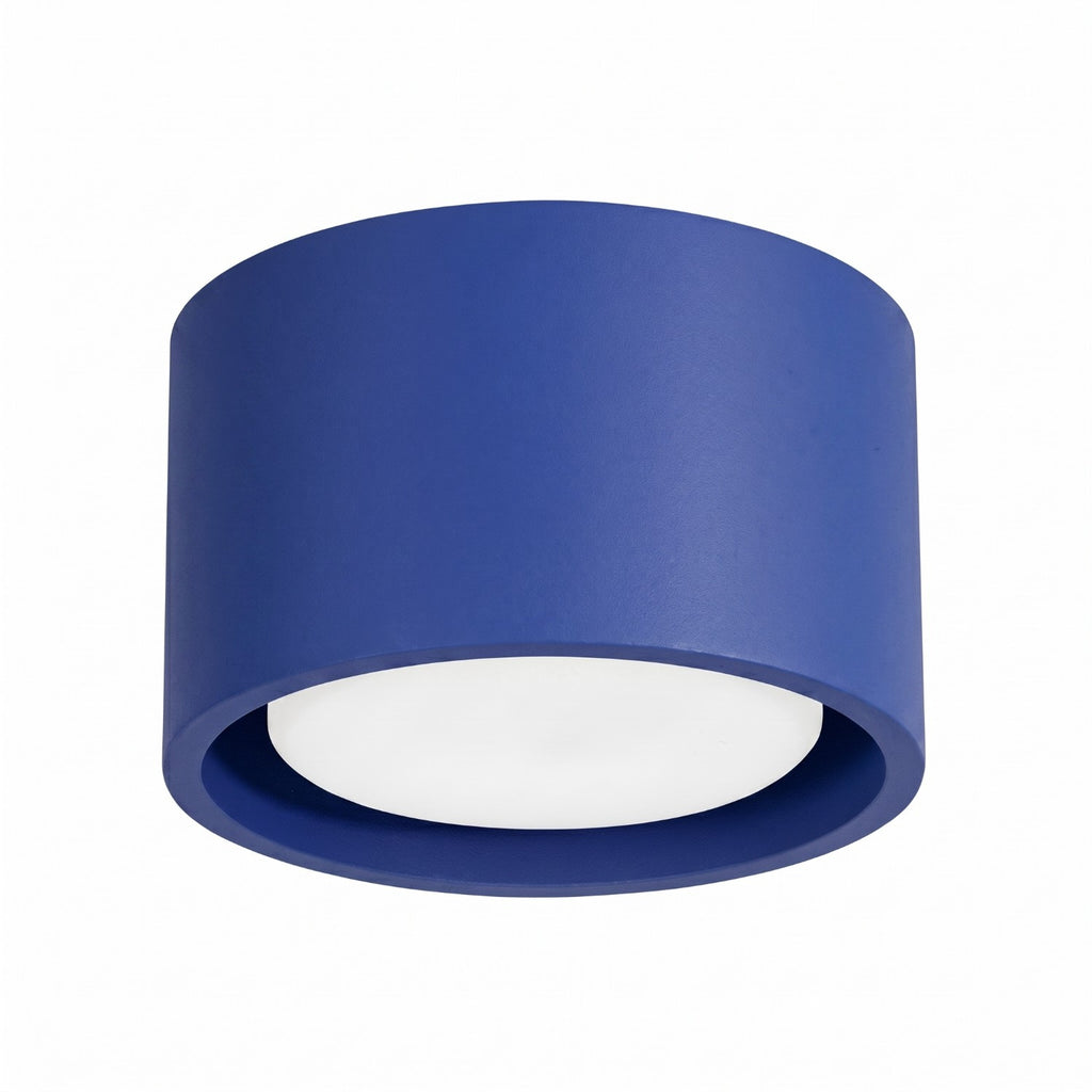 Plafonnier Modo 1 aluminium bleu outremer Gx53