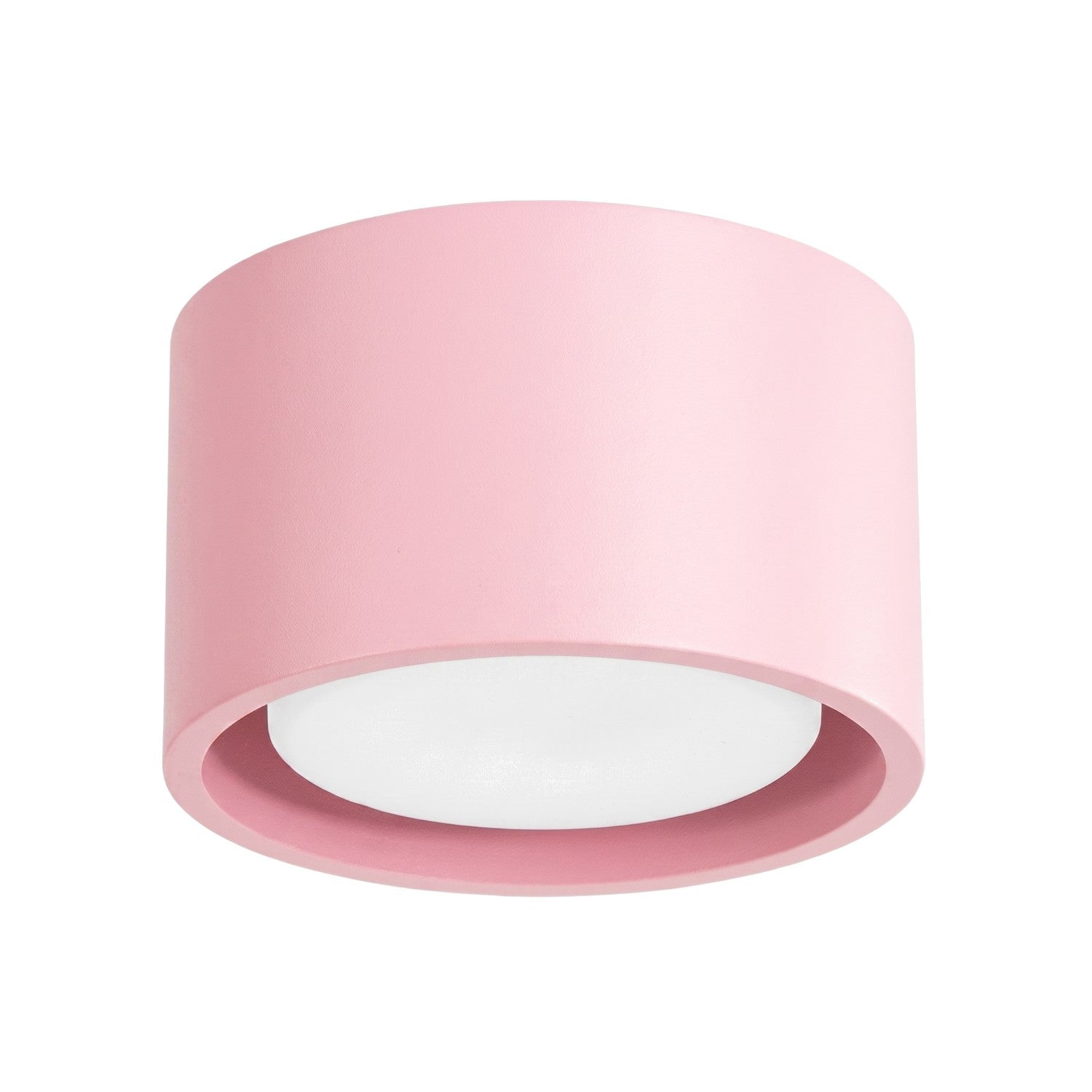 Plafonnier Modo 1 aluminium rose Gx53