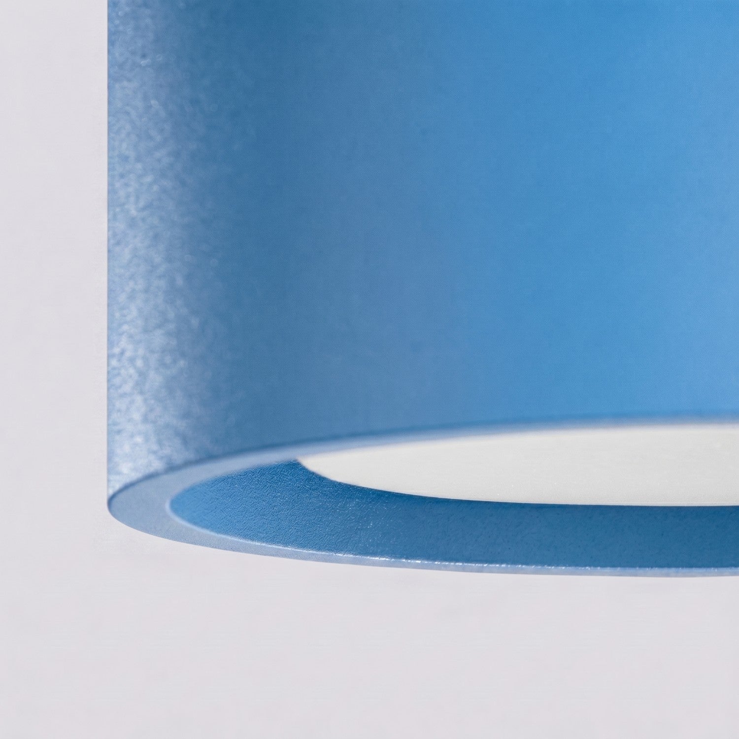 Plafonnier Modo 2 aluminium bleu azur Gx53, vue 5