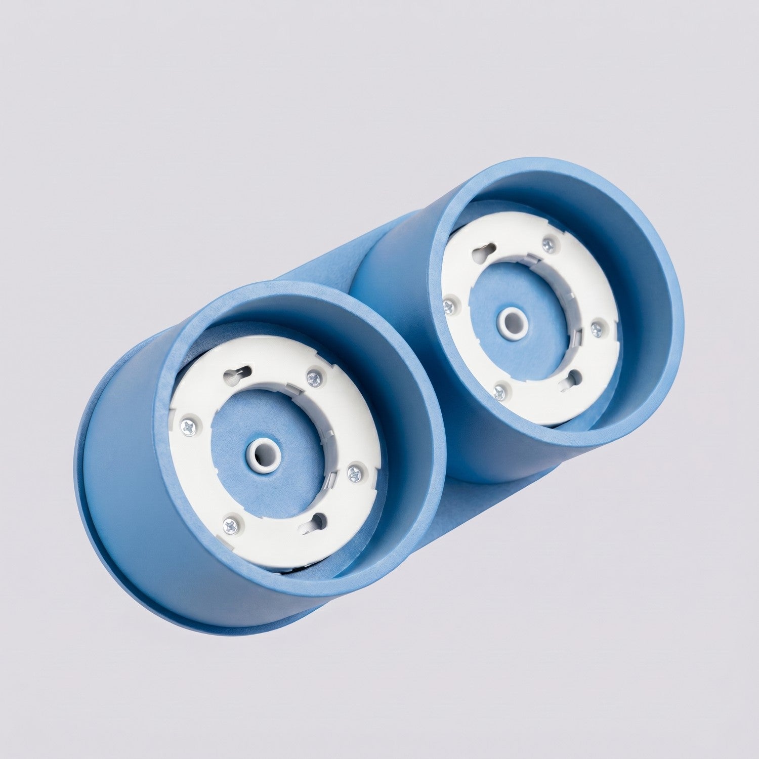 Plafonnier Modo 2 aluminium bleu azur Gx53, vue 6