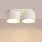 Plafonnier Modo 2 aluminium beige Gx53, vue 3