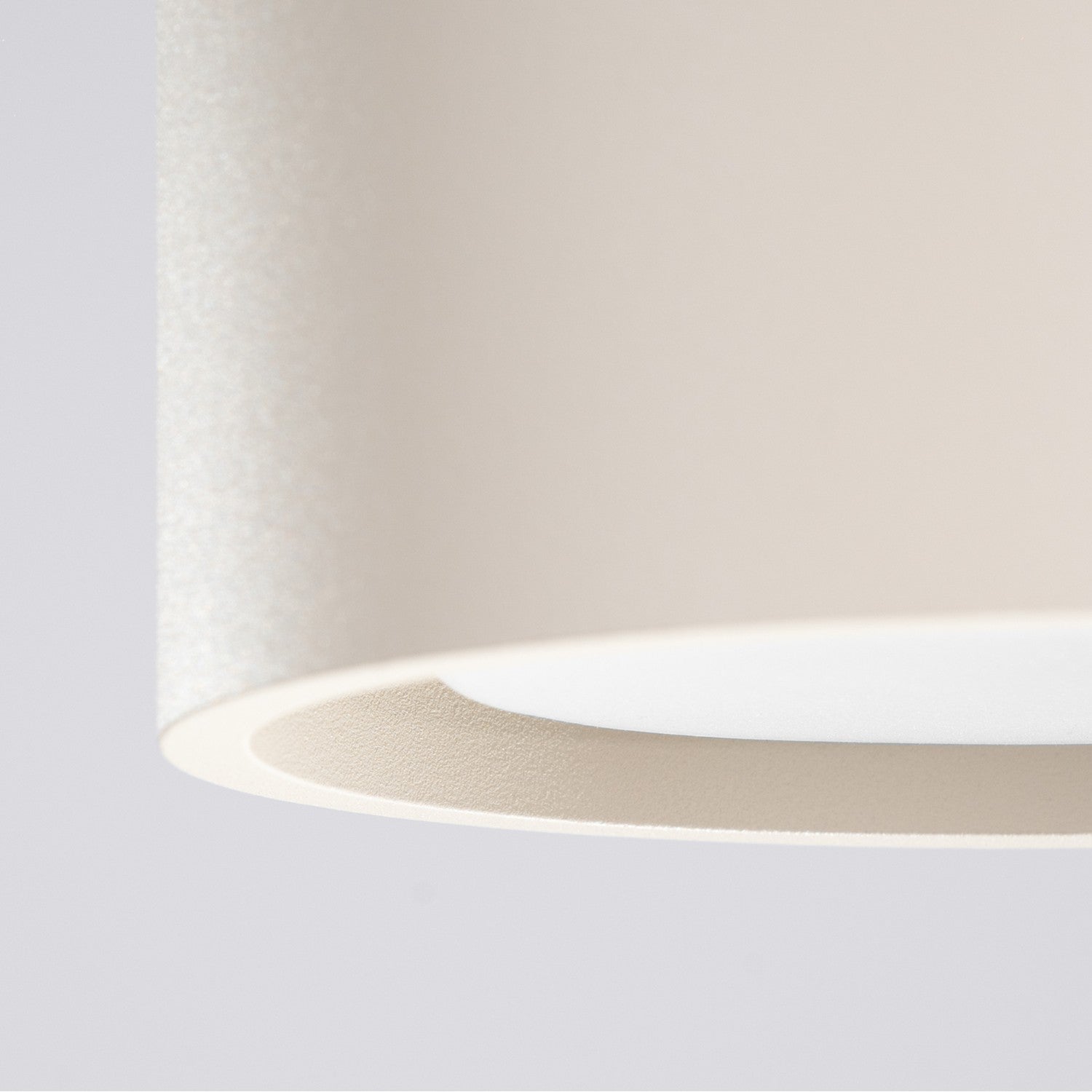 Plafonnier Modo 2 aluminium beige Gx53, vue 5