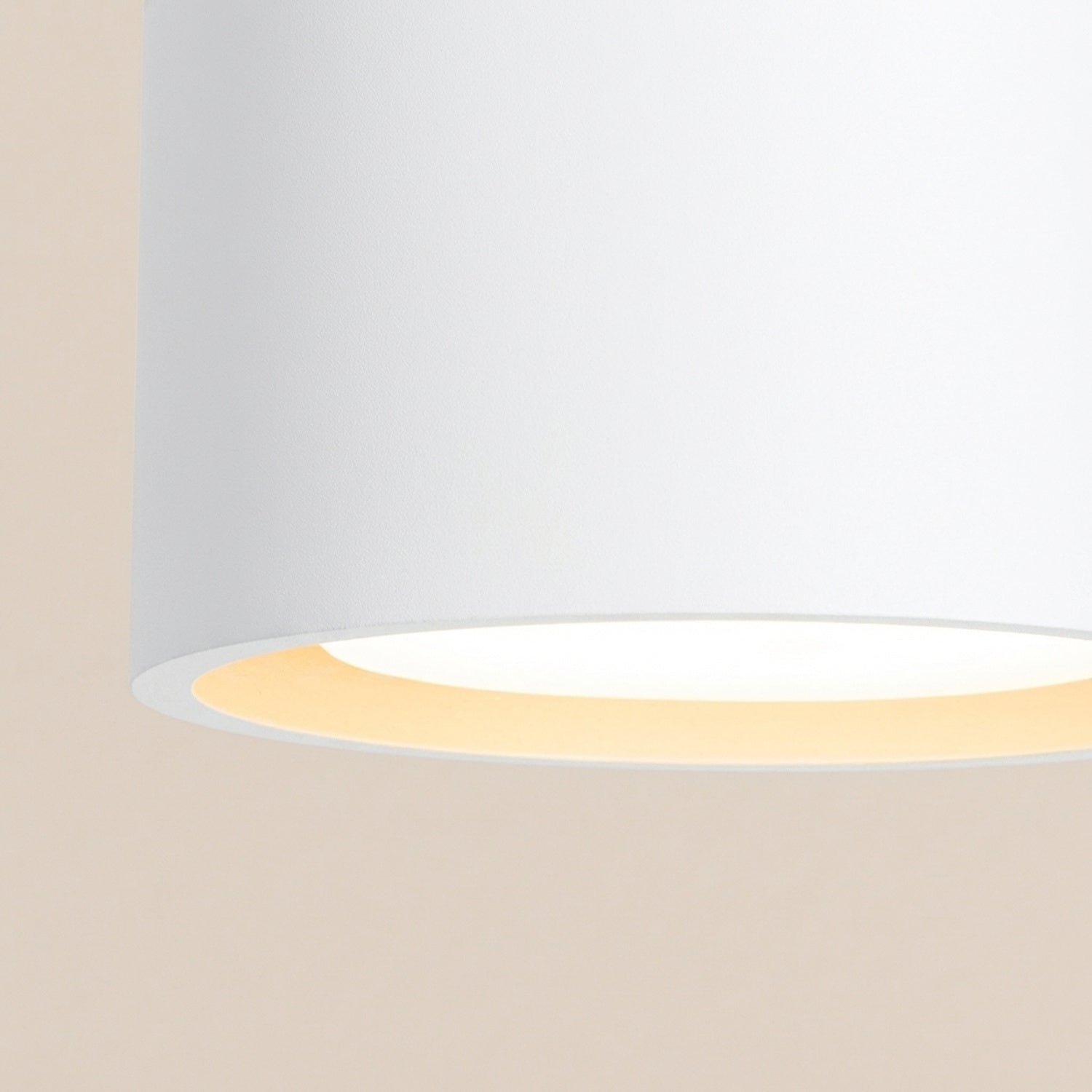 Plafonnier Modo 2 aluminium blanc Gx53, vue 4