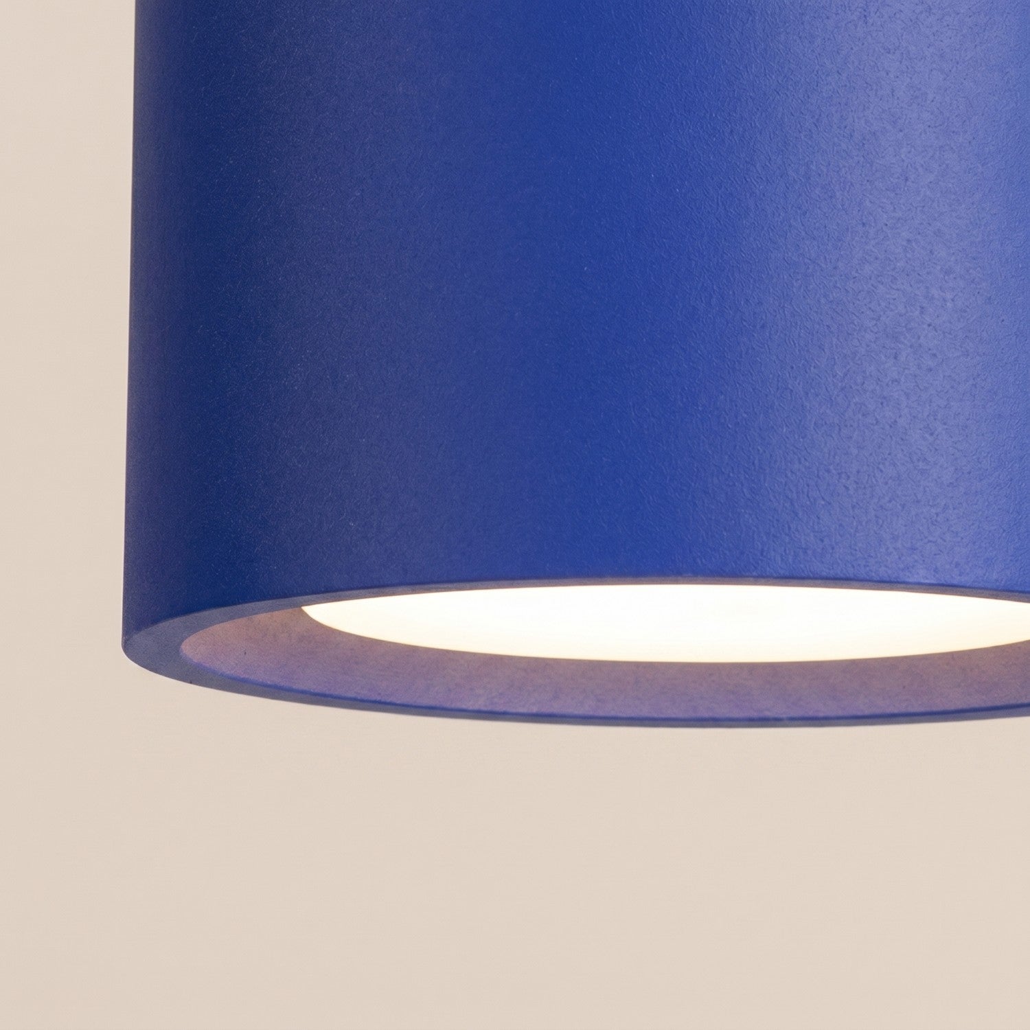 Plafonnier Modo 2 aluminium bleu outremer Gx53, vue 4