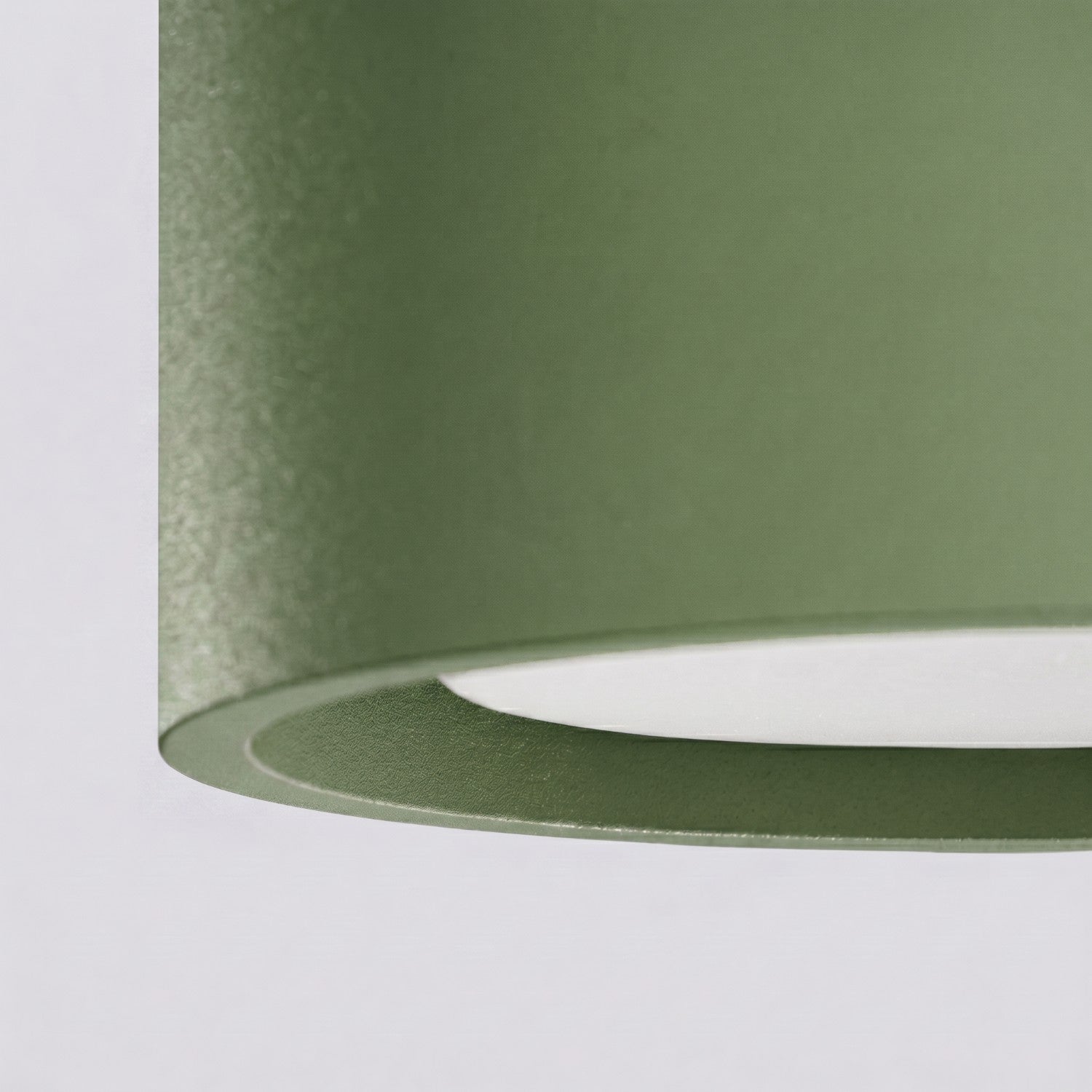 Plafonnier Modo 2 aluminium vert olive Gx53, vue 5