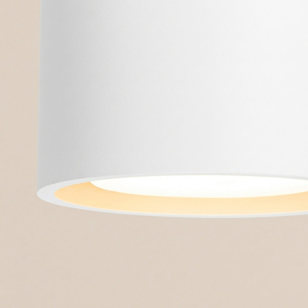 Plafonnier Modo 3 aluminium blanc Gx53, vue 4