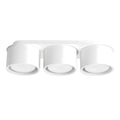 Plafonnier Modo 3 aluminium blanc Gx53