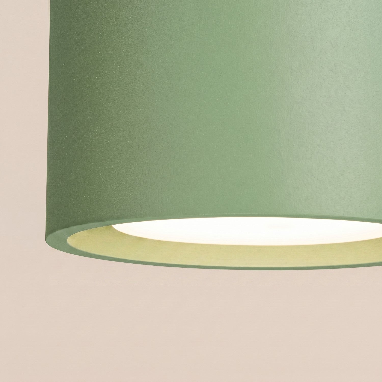 Plafonnier Modo 3 aluminium vert sauge Gx53, vue 4