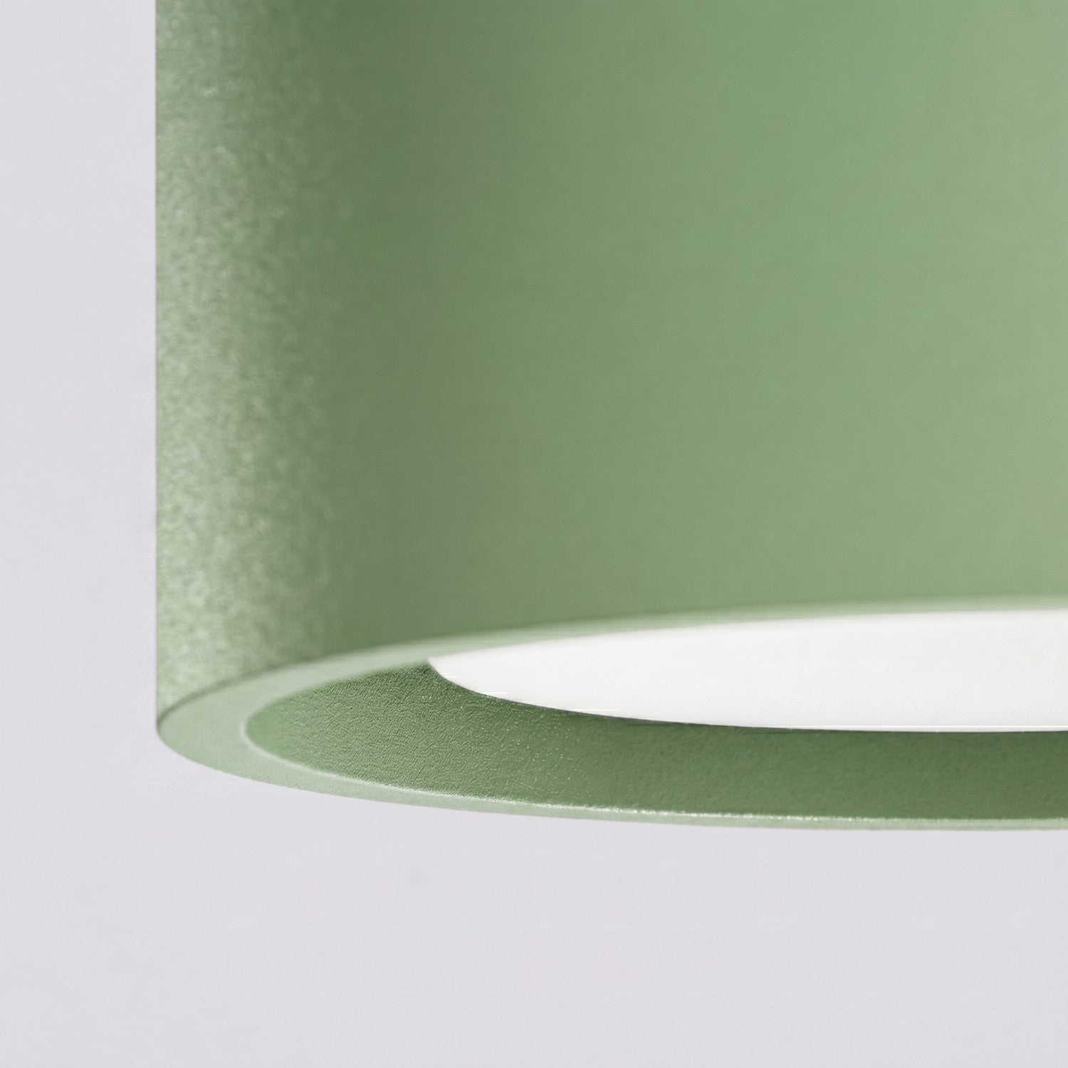 Plafonnier Modo 3 aluminium vert sauge Gx53, vue 5