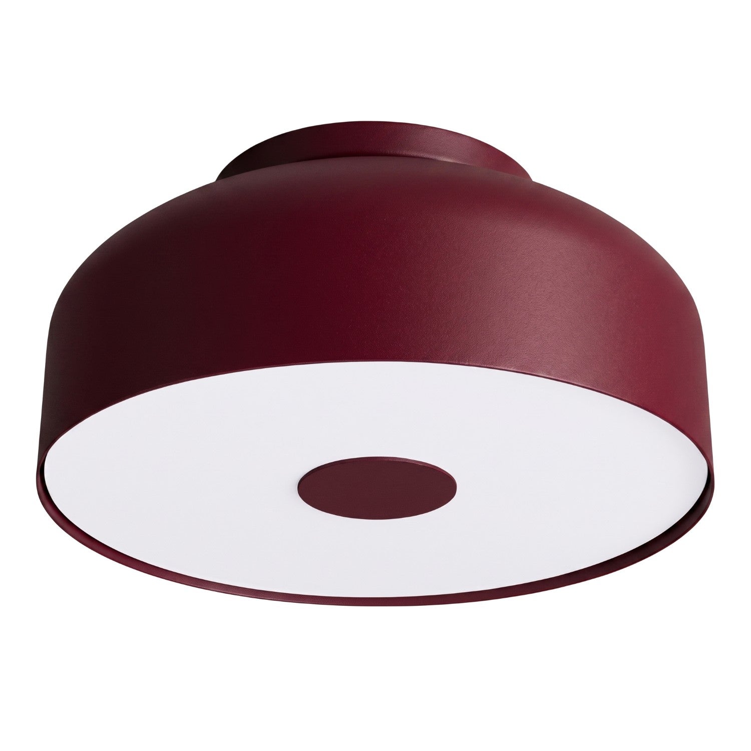 Plafonnier Omiq métal bordeaux E27