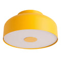 Plafonnier Omiq métal jaune E27