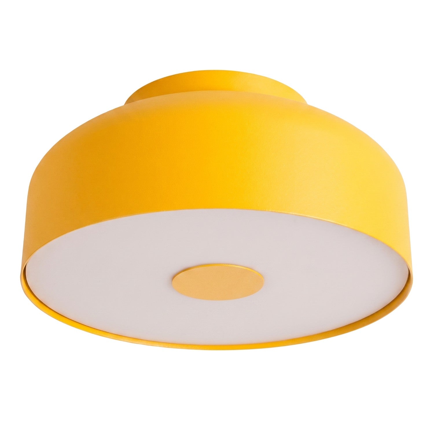 Plafonnier Omiq métal jaune E27