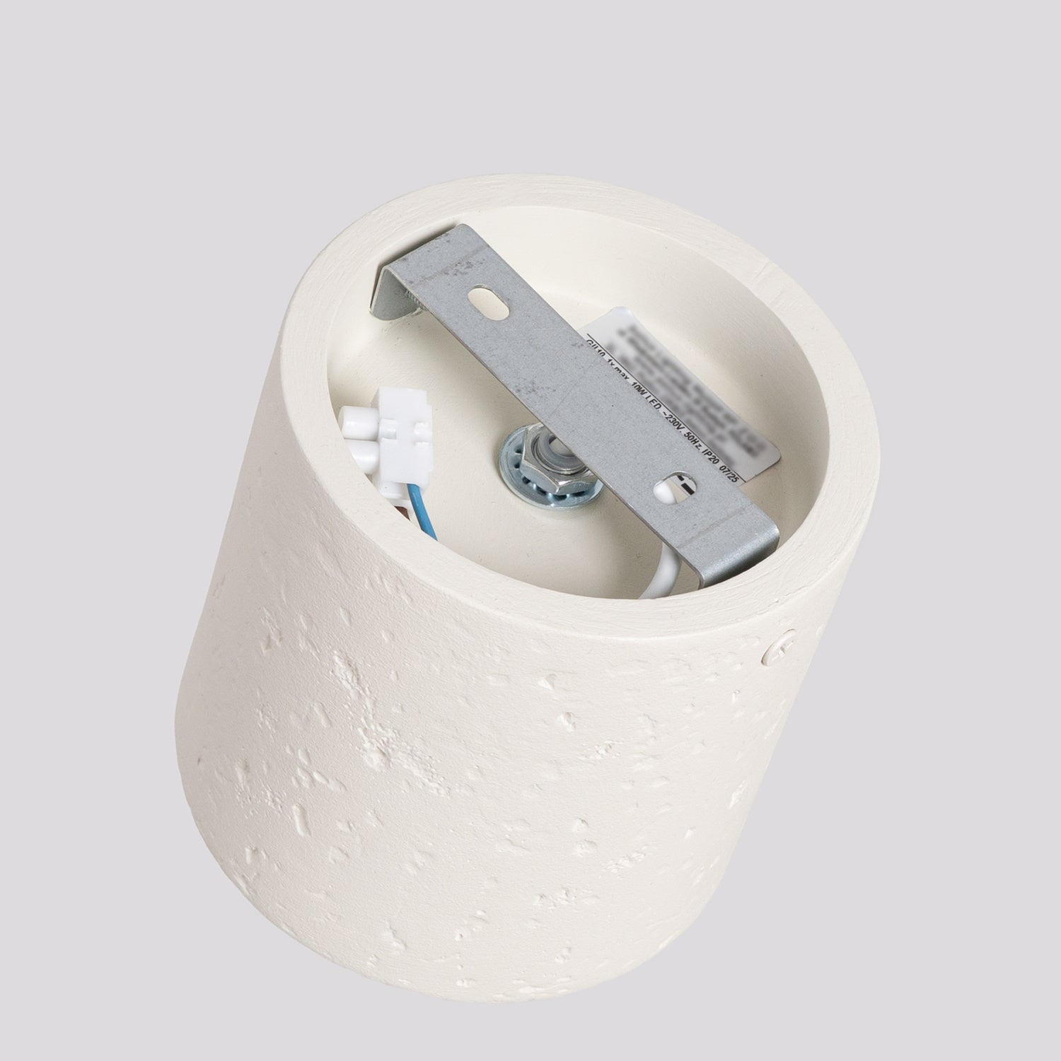 Plafonnier Orbis béton beige GU10 en ambiance