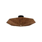 Plafonnier Panama raphia brun 65 cm E27