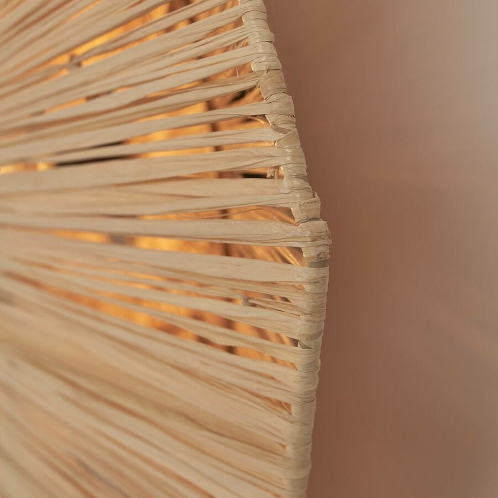 Plafonnier Panama raphia naturel 65 cm E27, vue 5