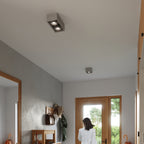Plafonniers Quatro en béton dans un intérieur loft