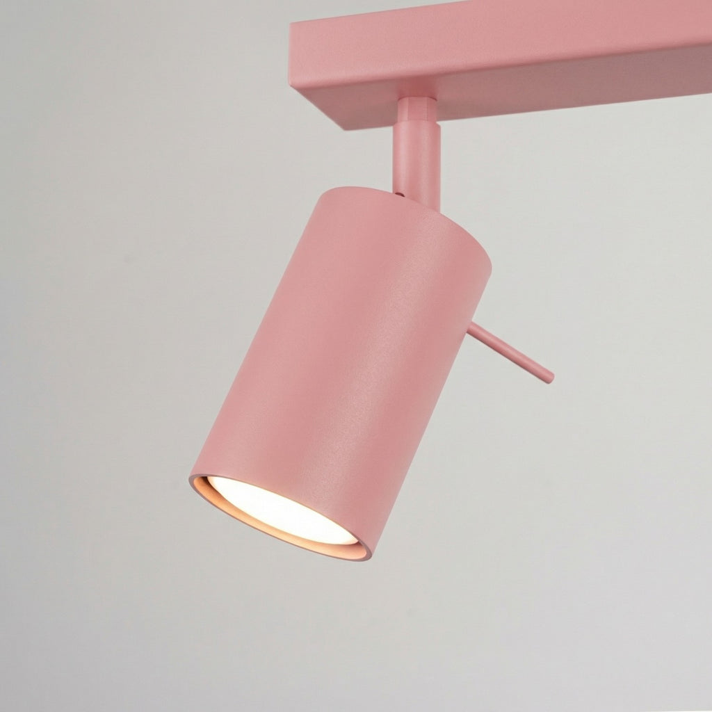 Plafonnier Ring 2 acier rose GU10, vue 6