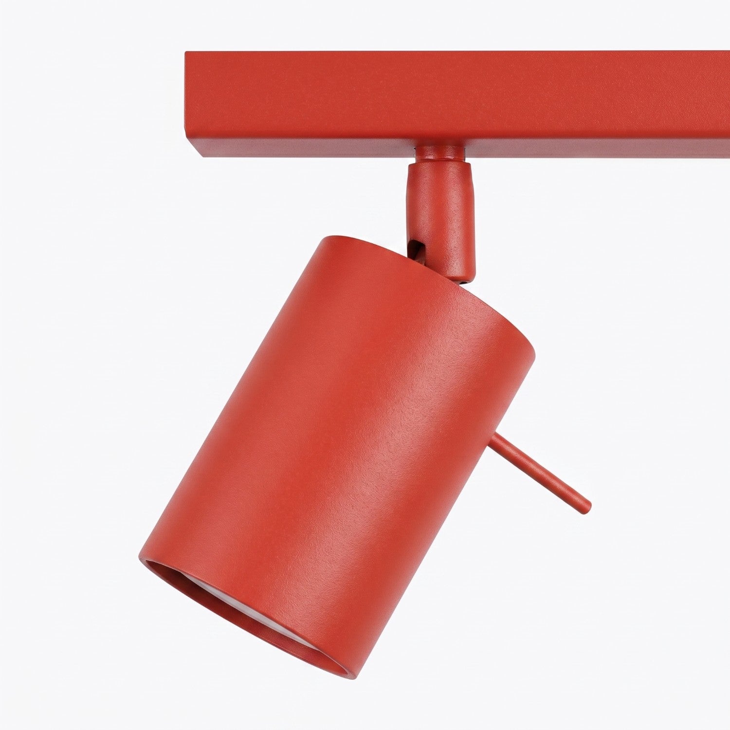 Plafonnier Ring 2 acier rouge GU10, vue 8